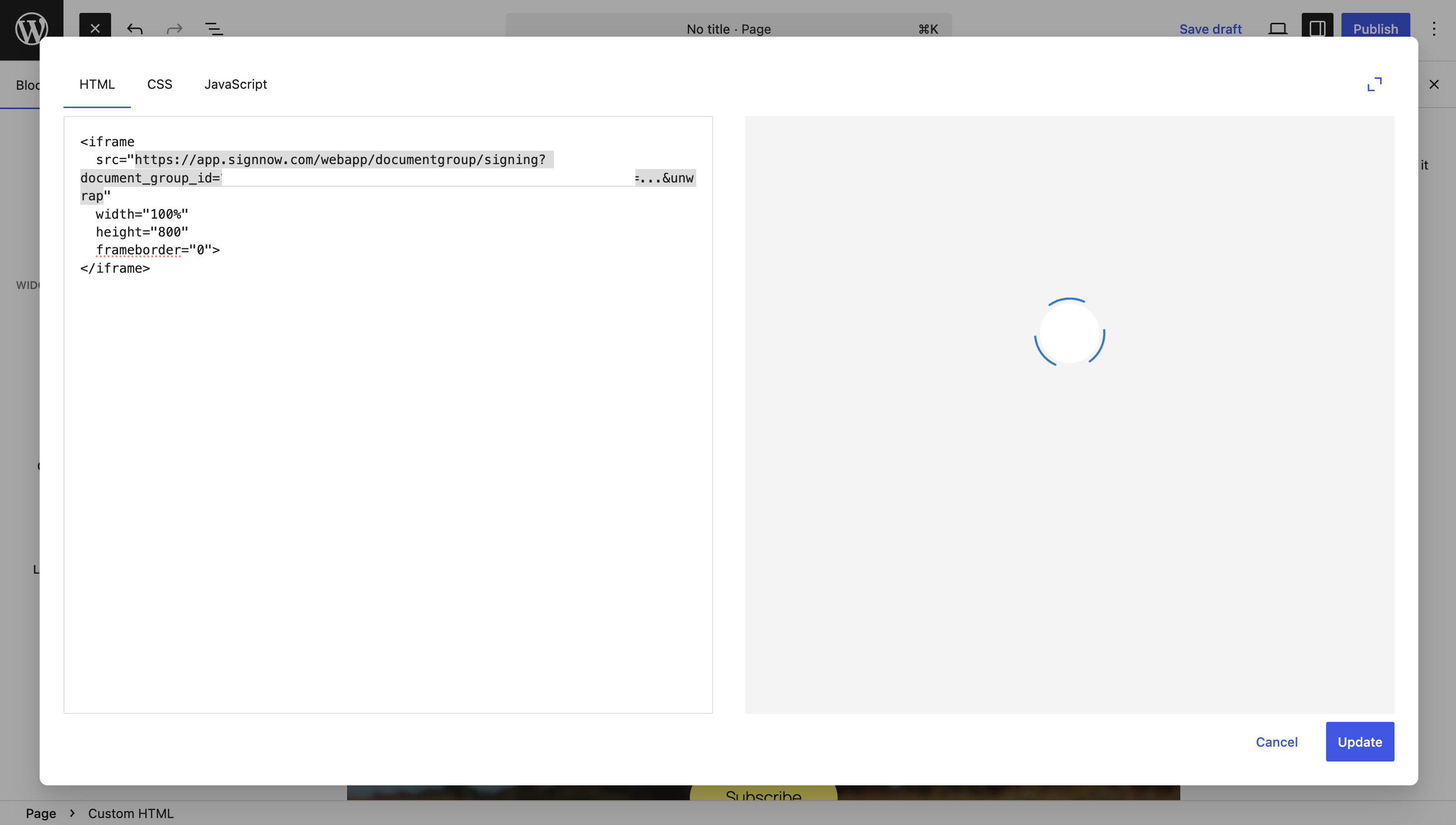 Sign PDFs in WordPress | SignNow API Documentation